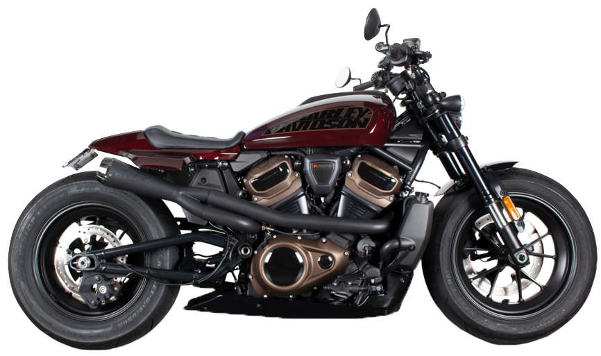 Comp S 2 1 Sportster S Black W/Cf End Cap