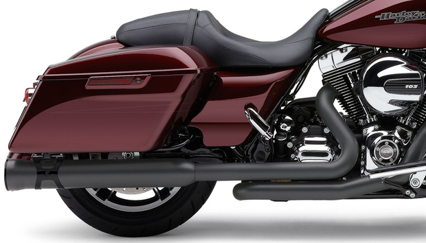 Powerport Dual Headpipes Black Flh/Flt 09 22