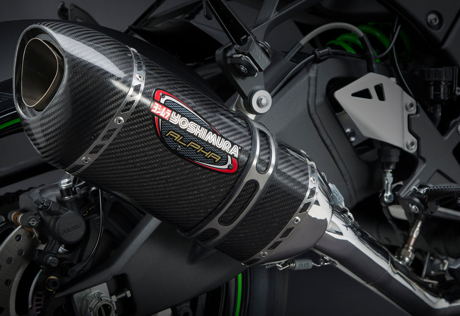 Exhaust Race Alpha T 3qtr Slip On Ss Cf Cf