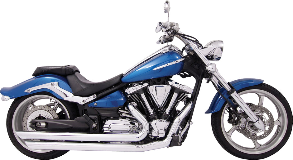 Exhaust Patriot Chrome Roadstar 1600 1700