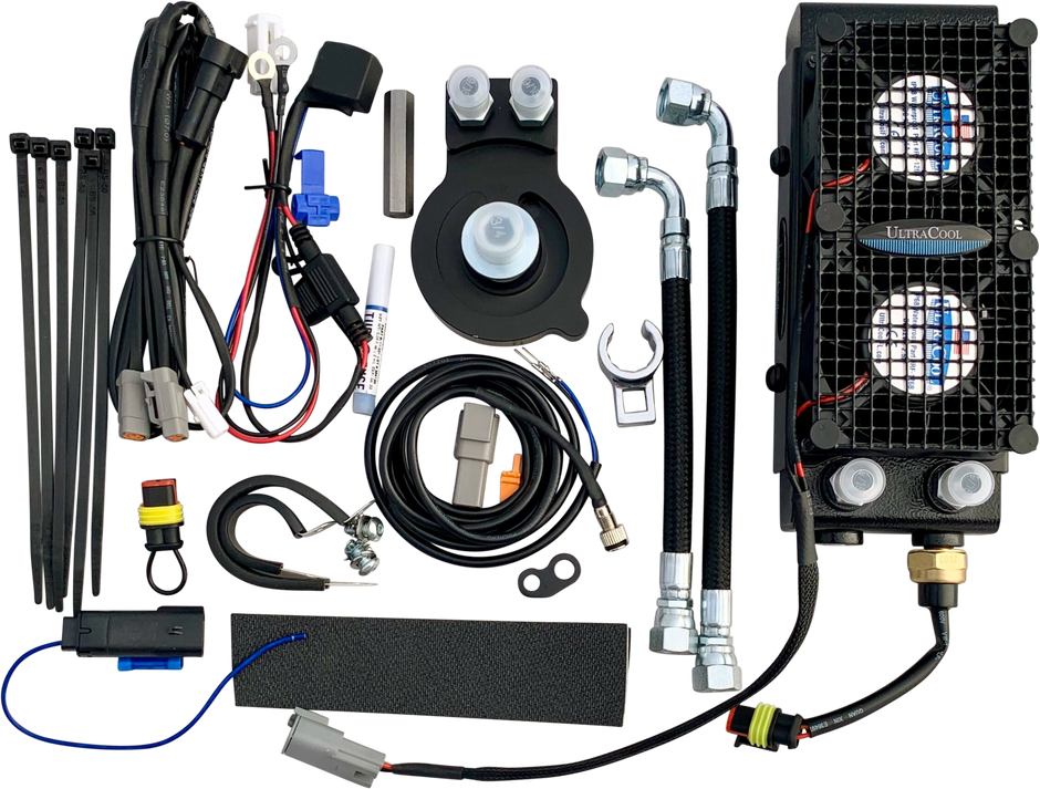 Oil Cooler M8 Touring `17 23 (Chopped Guard)