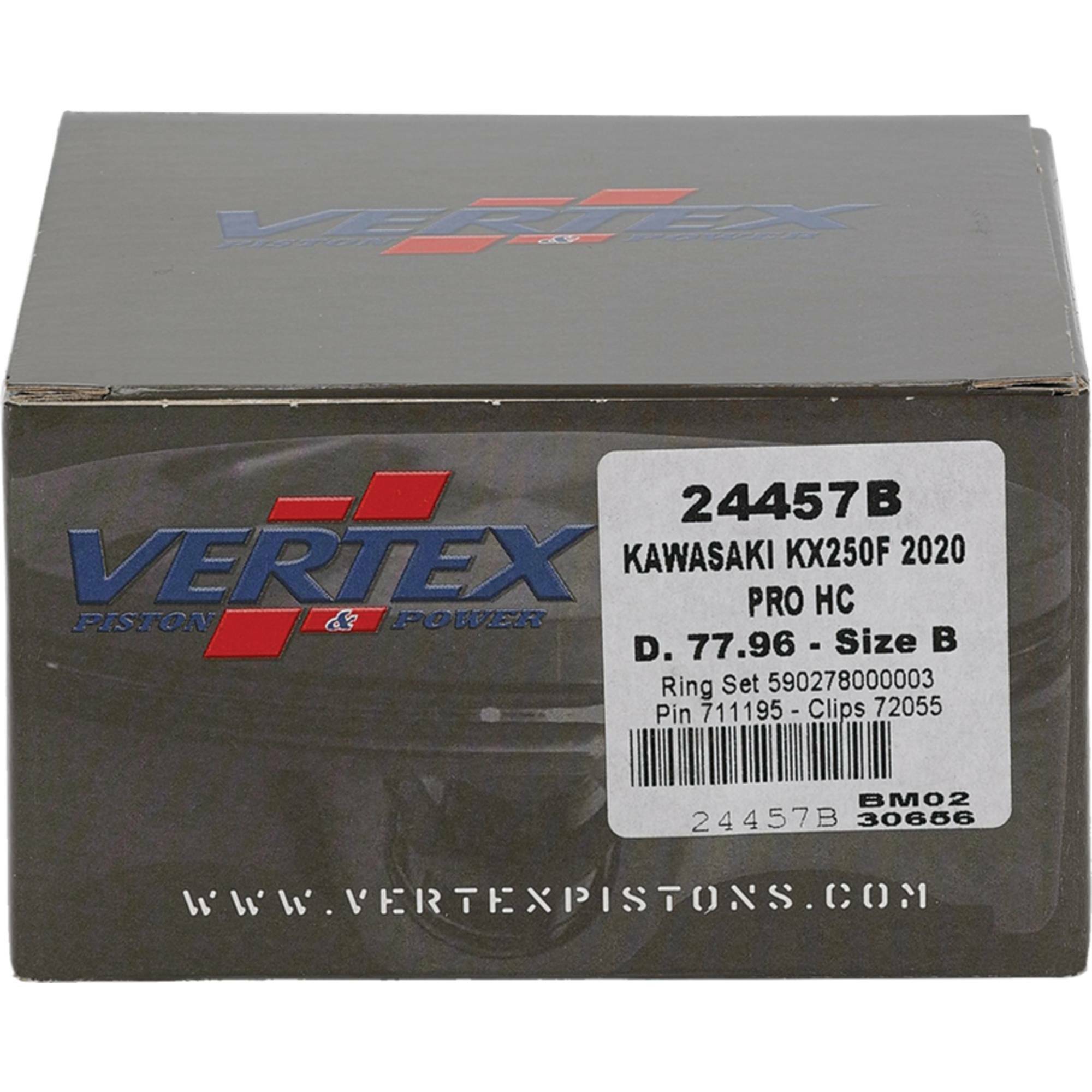 Piston Kit Hc Forged 77.96/Std 14.8:1 Kaw