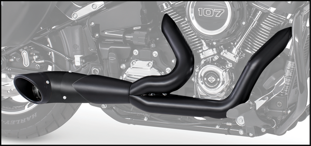 Turnout 2 1 Pitch Black Series M8 Softail