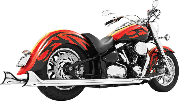 Sharktail Xl Dual Exhaust Chrome