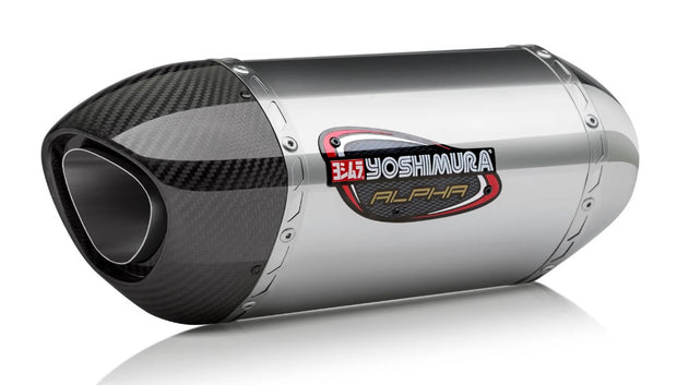 Exhaust Street Alpha T Slip On Ss Ss Cf