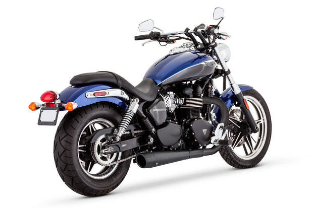 Combat Slip On Exhaust Black