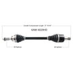 Hd 2.0 Axle Rear Left