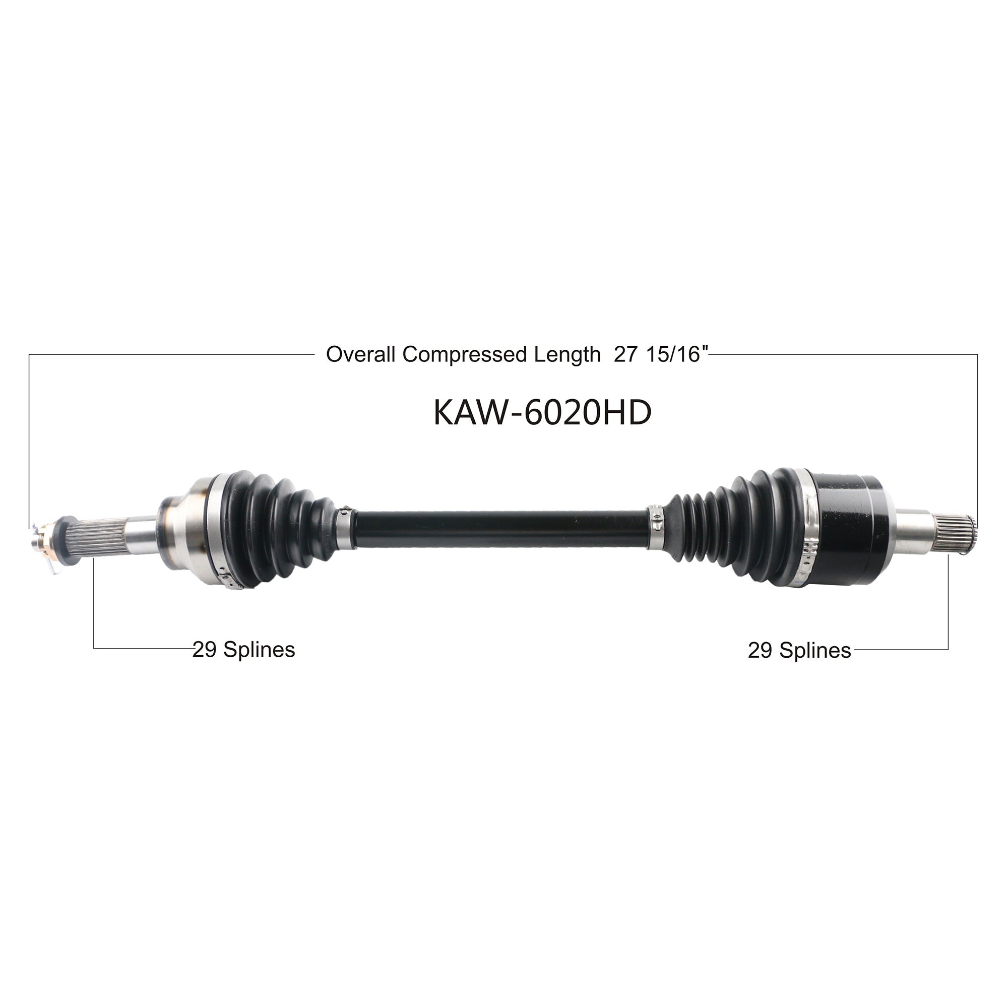 Hd 2.0 Axle Rear Left