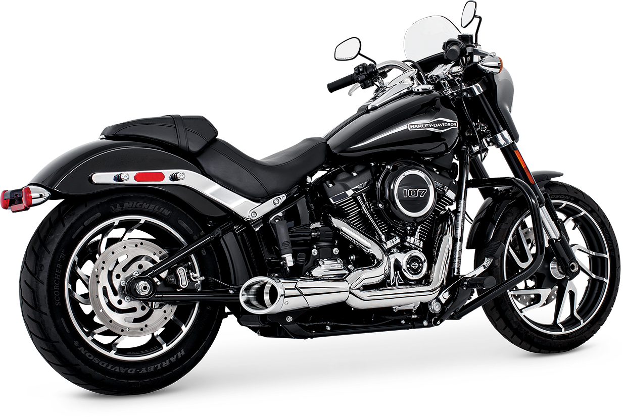 Combat 2 1 Shorty Chrome W/Chrome Tip M8 Softail