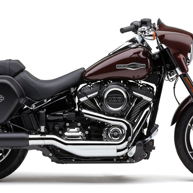 909 Twins 4" Slip Ons Black Flsb 18 22