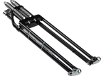 Springer Fork Tapered Leg +2 Black