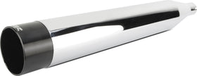 Comp S 2 1 M8 Flh/Flt Chrome W/Black Endcap