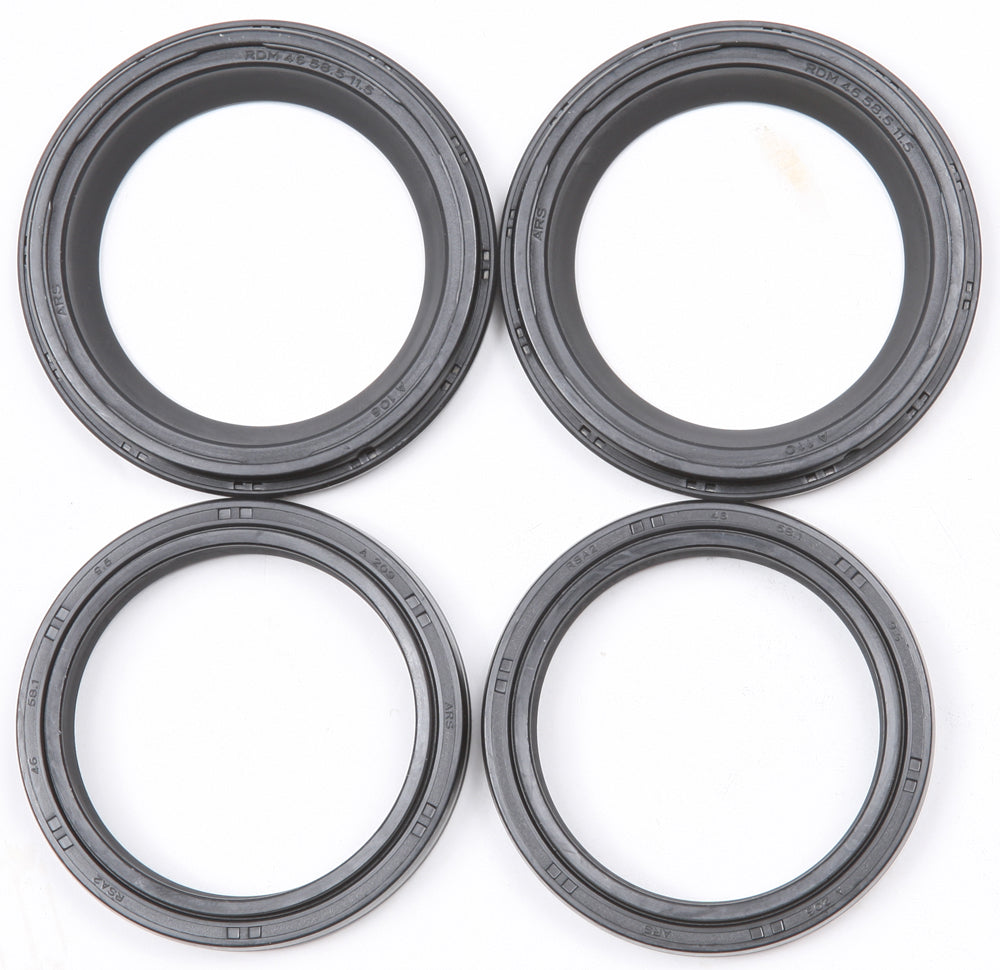 Fork Seal/Wiper Kit 46x58x9.5 Hon/Kaw/Suz/Yam