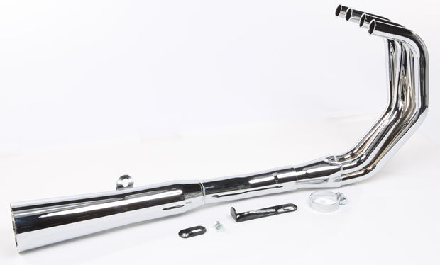 Full System 4/1 Megaphone Honda Chrome