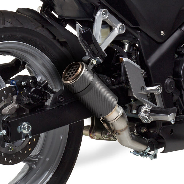 Mgp Stinger Slip On Matte Carbon Hon