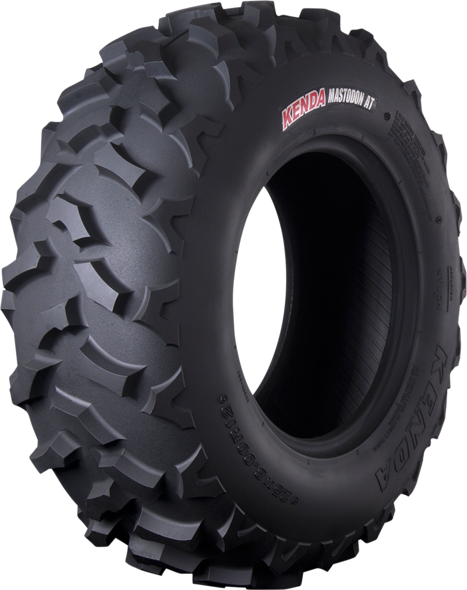KENDA Tire - K3203 Mastodon AT - Front - 25x8R12 - 8 Ply 0832031201D1