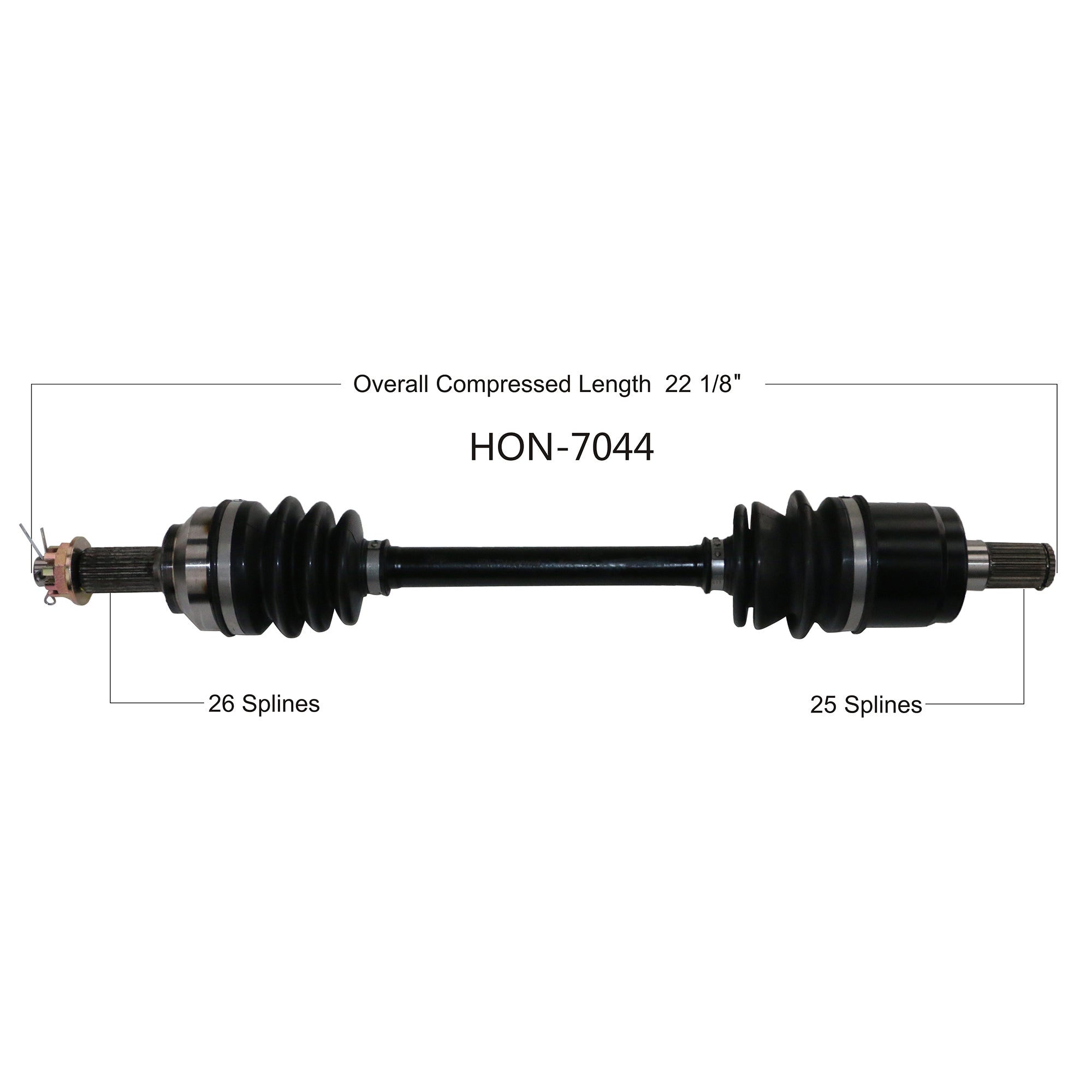 Oe 2.0 Axle Rear Left