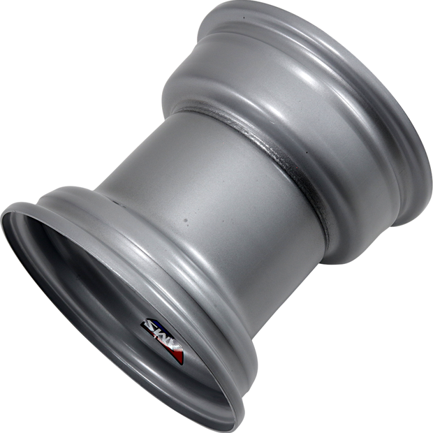 AMS Steel Wheel - Rear - Chrome - 9x9 - 4/130-4/150 - 3+6 9933-697