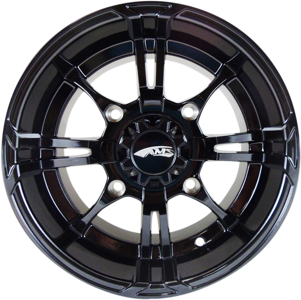 AMS Roll'n 108 Wheel - Front - Black - 14x8 - 4/137 0230-0861