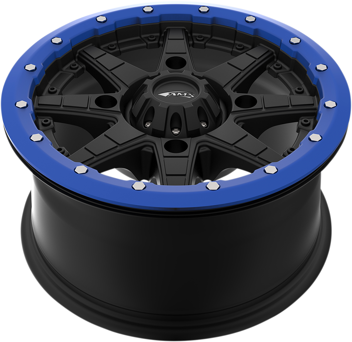 AMS Beadlock Ring - Replacement/Wheel - Roll'n 106 - Blue - 14