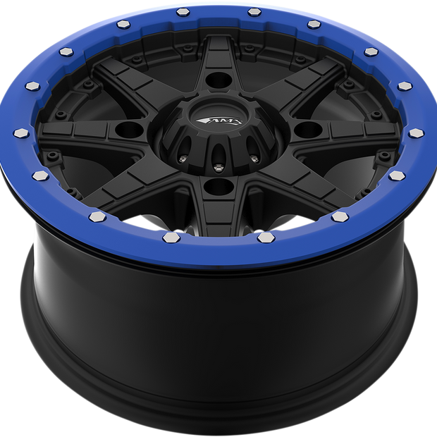 AMS Beadlock Ring - Replacement/Wheel - Roll'n 106 - Blue - 14" 14B03