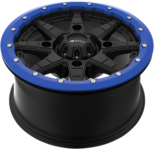 AMS Beadlock Ring - Replacement/Wheel - Roll'n 106 - Blue - 15" 15B03