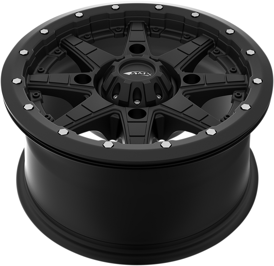 AMS Wheel - Roll'n 106 - Front/Rear - Black - 15x7 - 4/156 - 5+2 5711-046AS