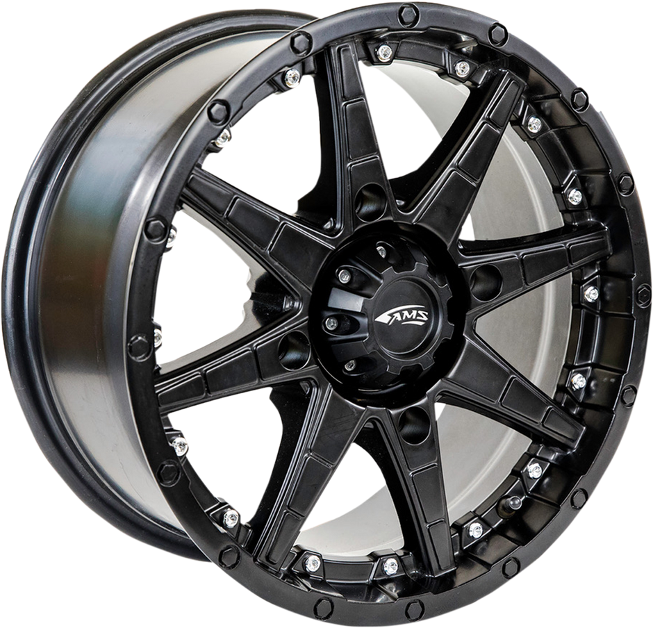 AMS Wheel - Roll'n 105 - Front/Rear - Black - 14x7 - 4/110 - 5+2 4749-046AS