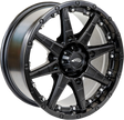 AMS Wheel - Roll'n 105 - Front/Rear - Black - 14x7 - 4/156 - 5+2 4751-046AS