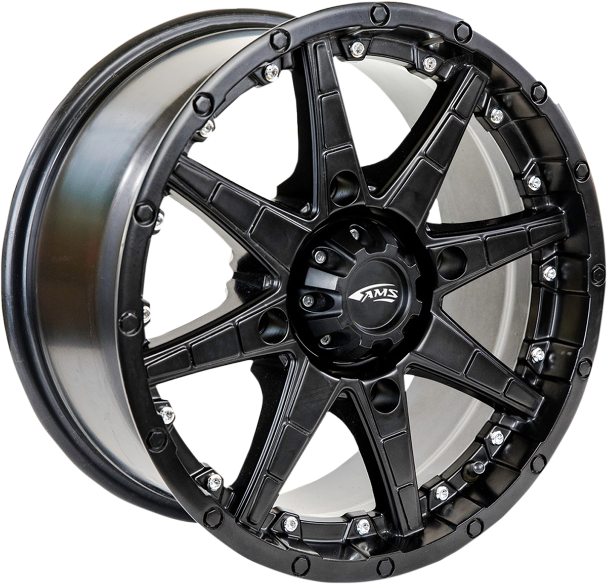 AMS Wheel - Roll'n 105 - Front/Rear - Black - 14x7 - 4/156 - 5+2 4751-046AS