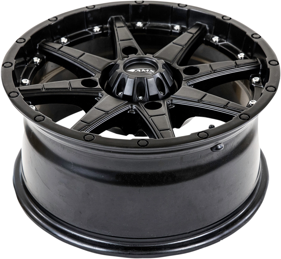 AMS Wheel - Roll'n 105 - Front/Rear - Black - 14x7 - 4/156 - 5+2 4751-046AS