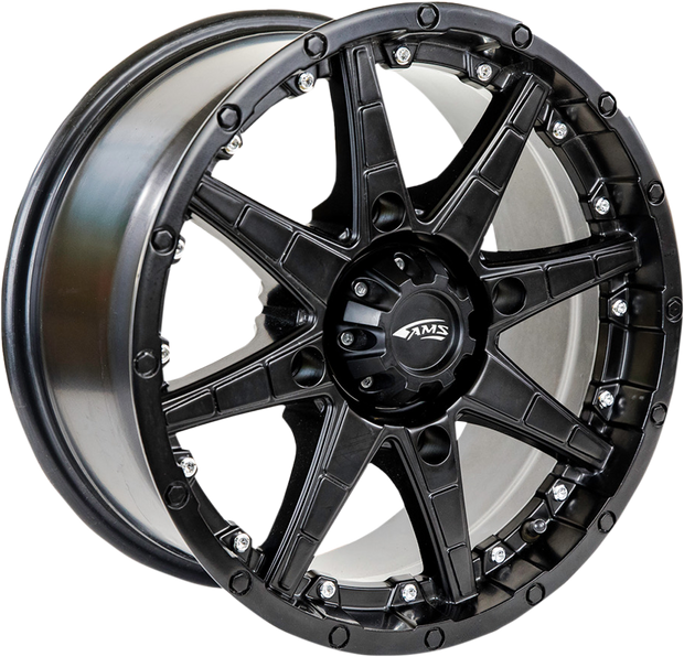 AMS Wheel - Roll'n 105 - Front/Rear - Black - 15x7 - 4/110 - 5+2 5706-046AS