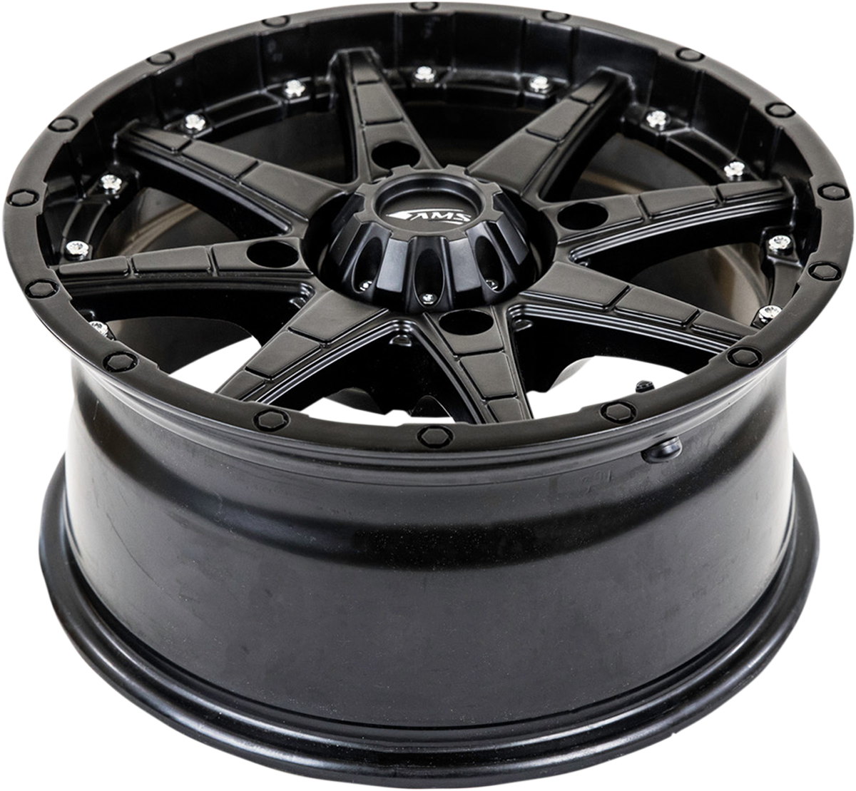 AMS Wheel - Roll'n 105 - Front/Rear - Black - 15x7 - 4/137 - 5+2 5707-046AS