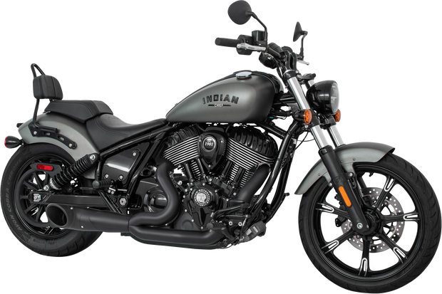 Turnout 2 1 4.5" Combat Endcap Indian Chief Pitch Bk