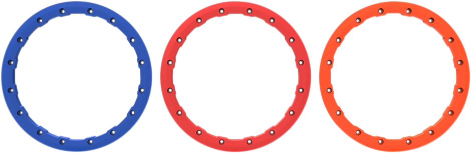 AMS Beadlock Ring - Replacement/Wheel - Roll'n 106 - Blue - 14" 14B03