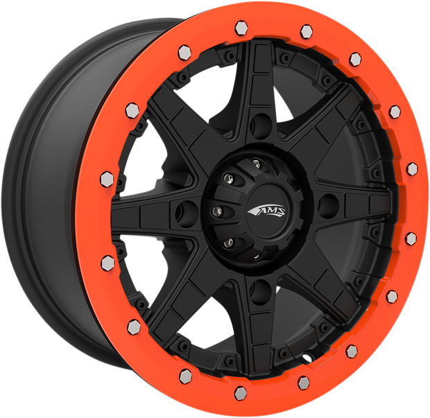 AMS Beadlock Ring - Replacement/Wheel - Roll'n 106 - Orange - 15" 15B02