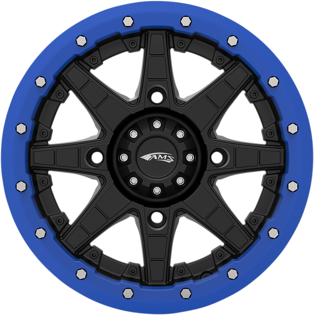 AMS Beadlock Ring - Replacement/Wheel - Roll'n 106 - Blue - 15" 15B03