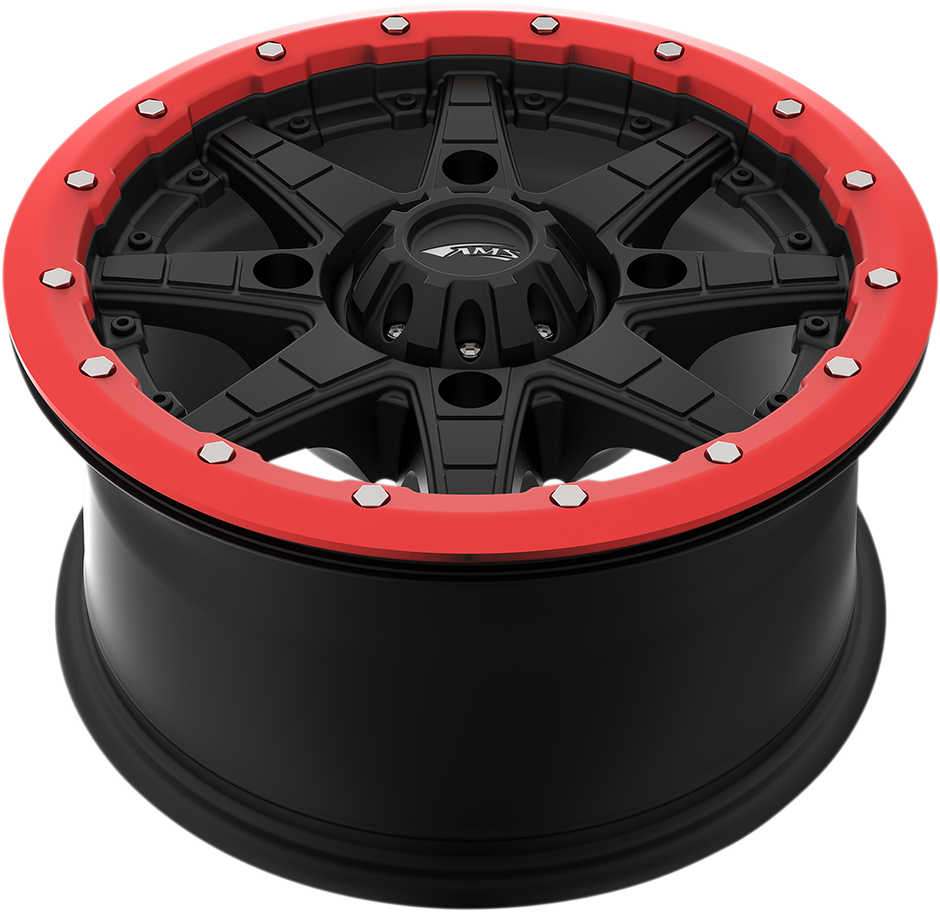 AMS Beadlock Ring - Replacement/Wheel - Roll'n 106 - Red - 15" 15B04