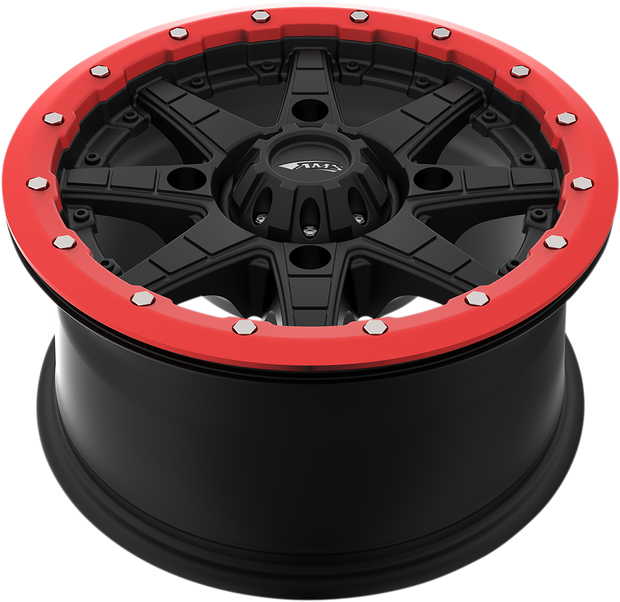 AMS Beadlock Ring - Replacement/Wheel - Roll'n 106 - Red - 15" 15B04