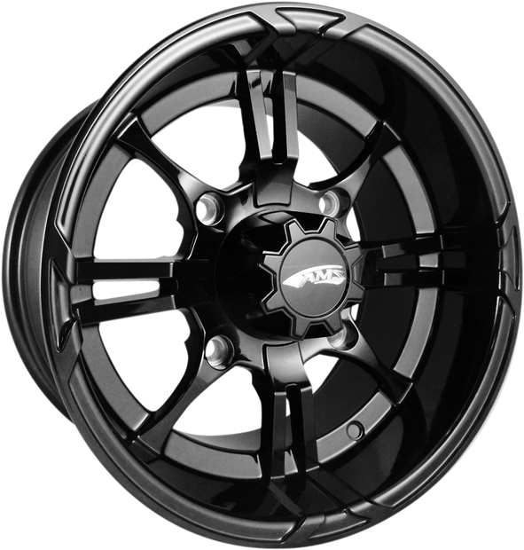 AMS Roll'n 108 Wheel - Front - Black - 14x8 - 4/137 0230-0861