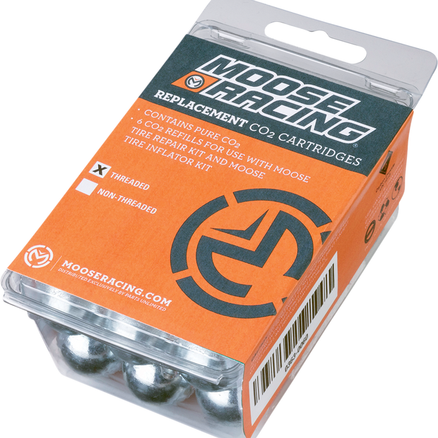MOOSE OFFROAD Cartridge - 16 Gauge Non Thread - CO2 0363-0061
