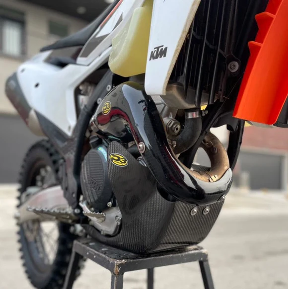 Pipe  Guard  Carbon  Fiber Sherco