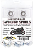 Swingarm Spools Silver
