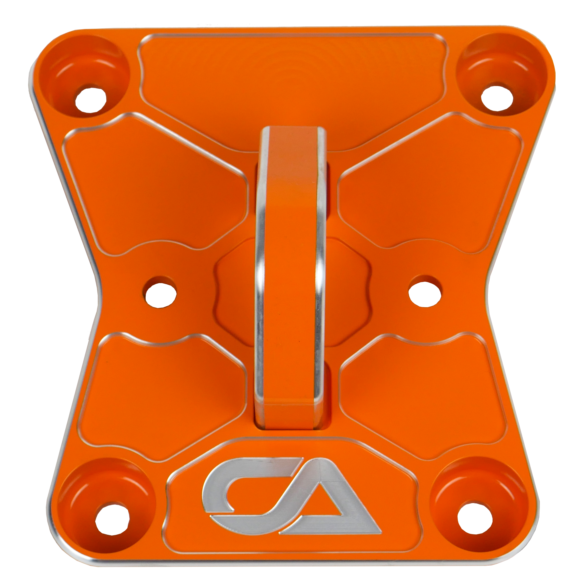 CA Tech Pull Plate  3D scanned for perfect fitment and machined from 6061 aluminum with a finished thickness of 1