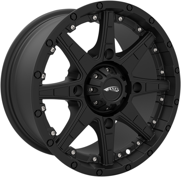 AMS Wheel - Roll'n 105 - Front/Rear - Black - 14x7 - 4/110 - 5+2 4749-046AS