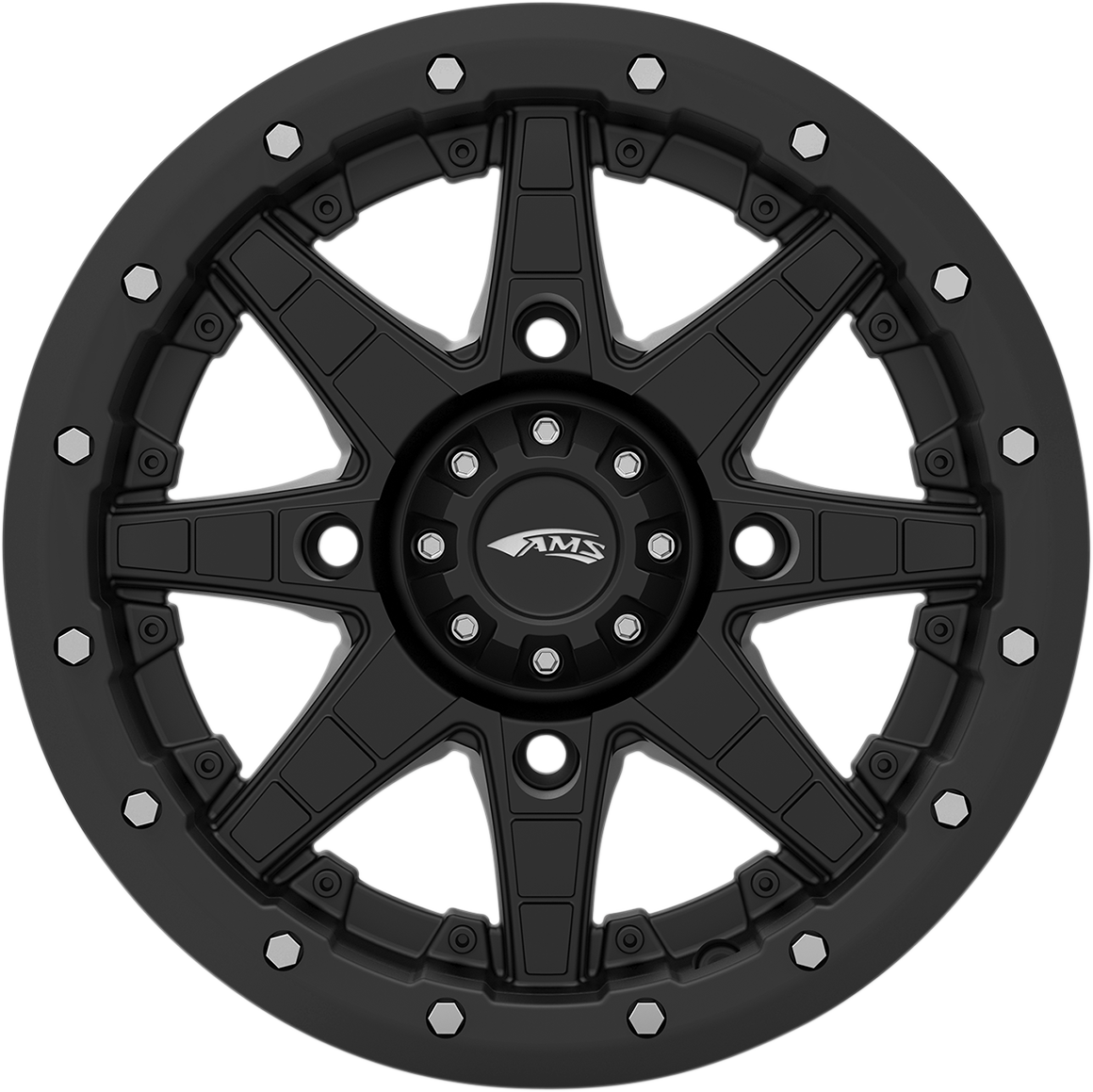 AMS Wheel - Roll'n 106 - Front/Rear - Black - 15x7 - 4/110 - 5+2 5709-046AS