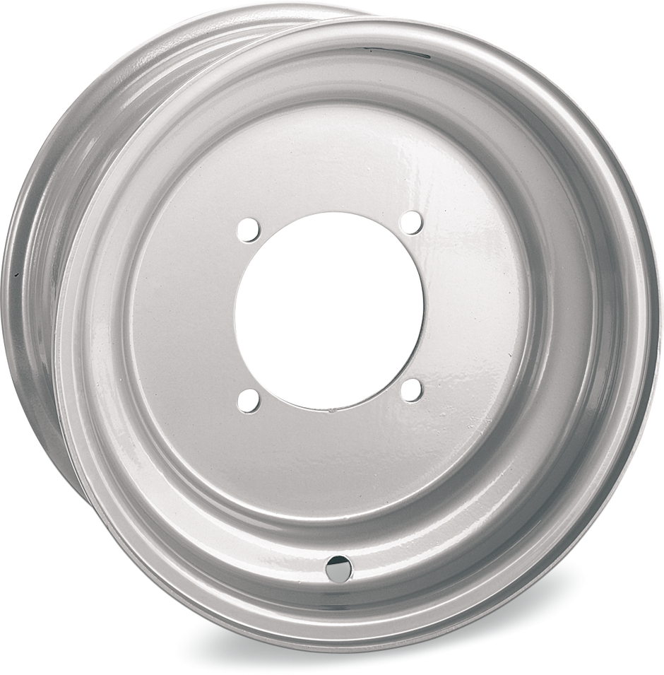 AMS Steel Wheel - Front - Chrome - 10x5 - 4/110 - 2+3 0523-697