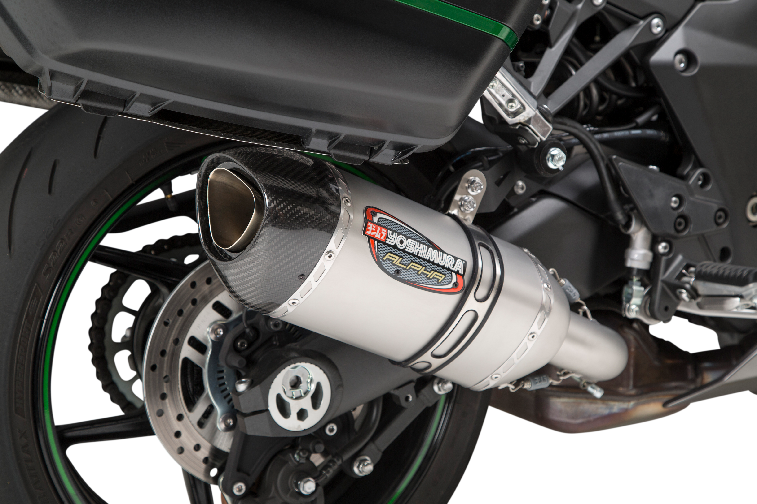 Exhaust Street Alpha Slip On Ss/Ss Kaw