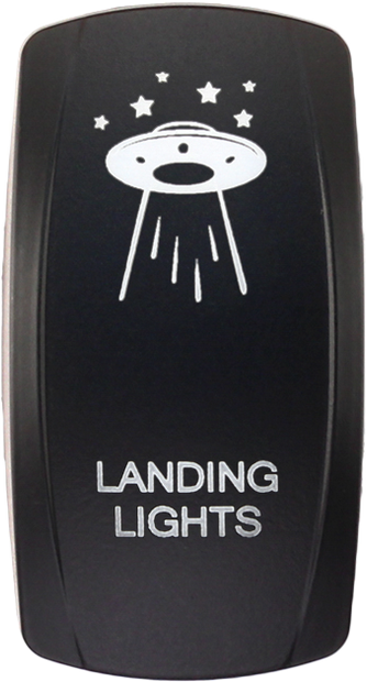 Dash Switch Rocker Face Landing Lights