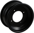 AMS Wheel - Spun - Rolled-Lip - Rear - Black - 9x8 - 4/115 - 3+5 261RL98115B3